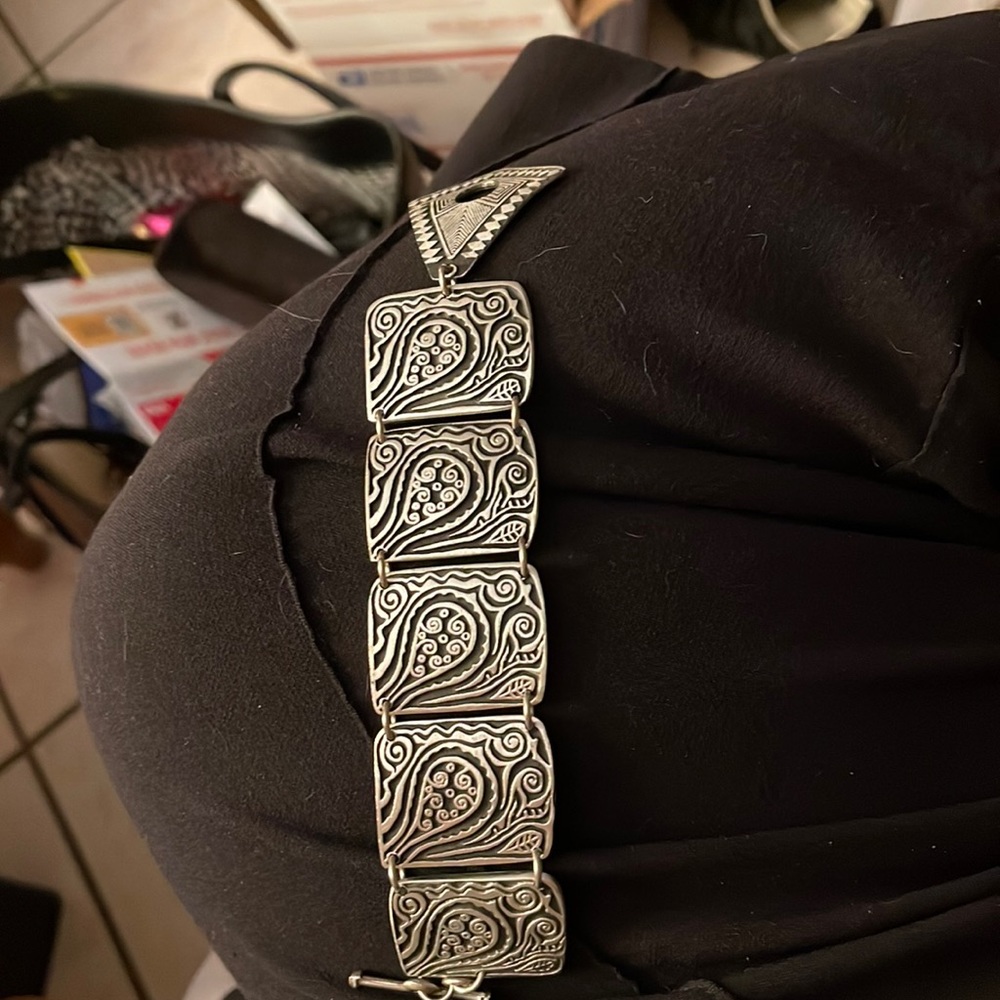 Alice Seely pewter bracelet